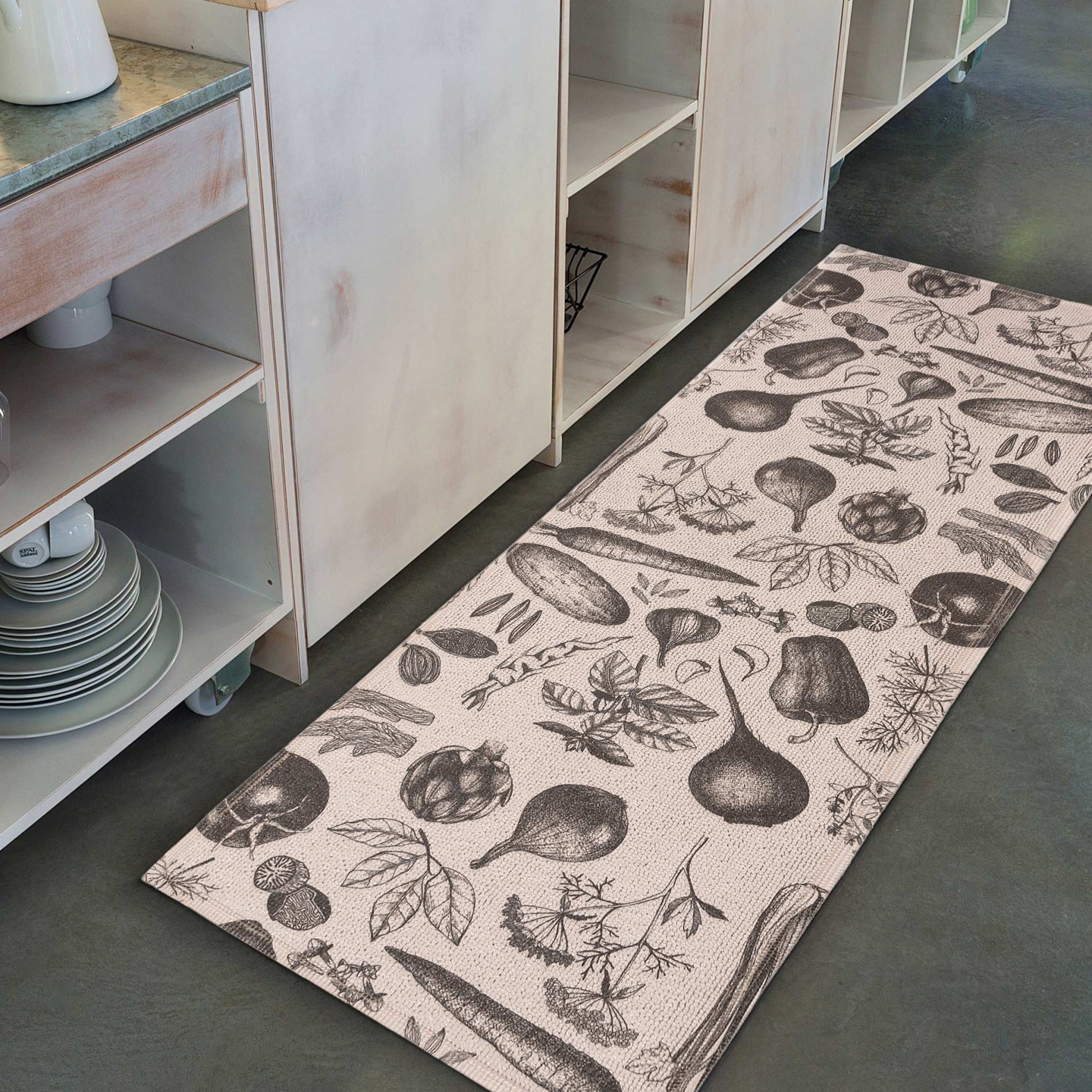 VEGETABLES KITCHEN MAT