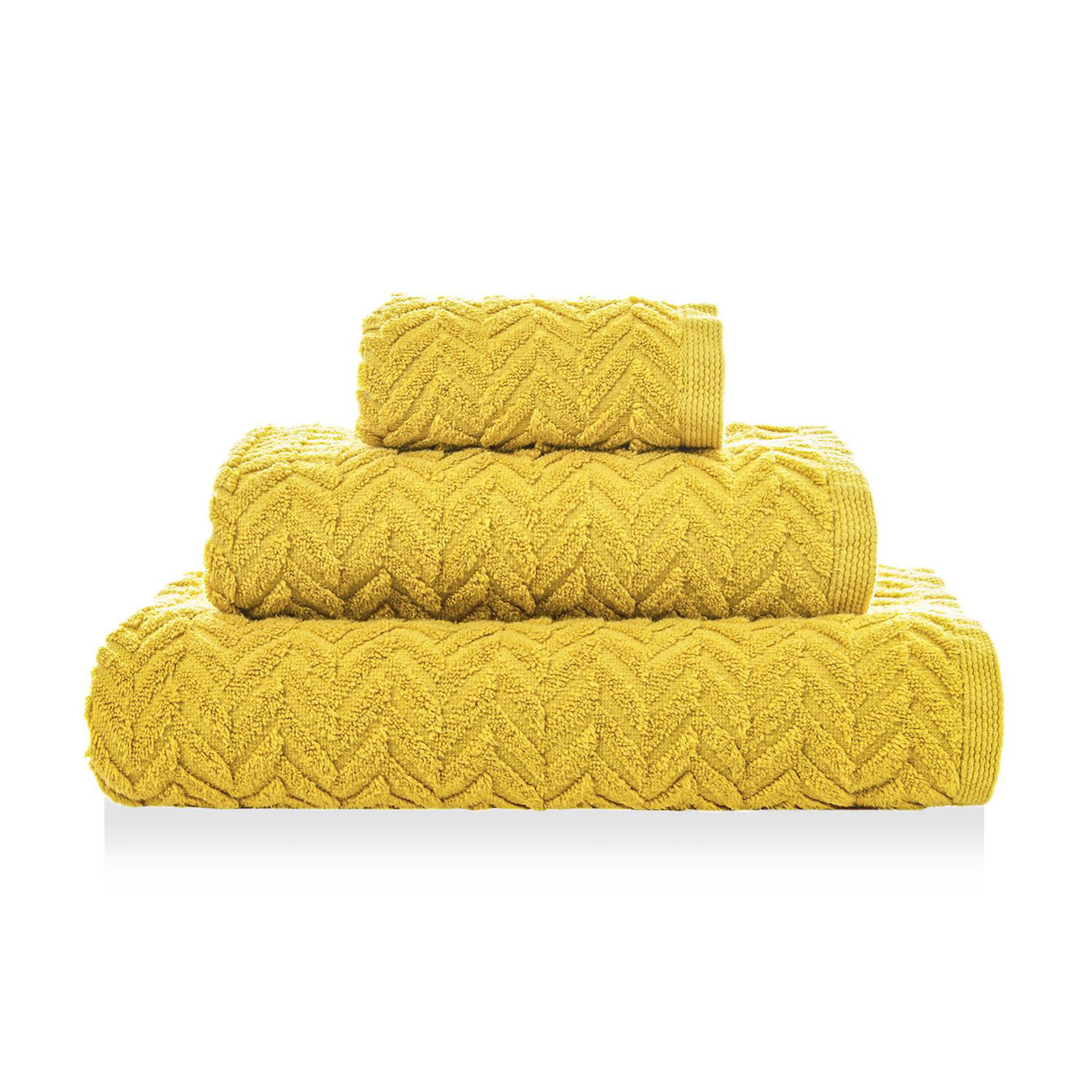 CHEVRON TOWELS