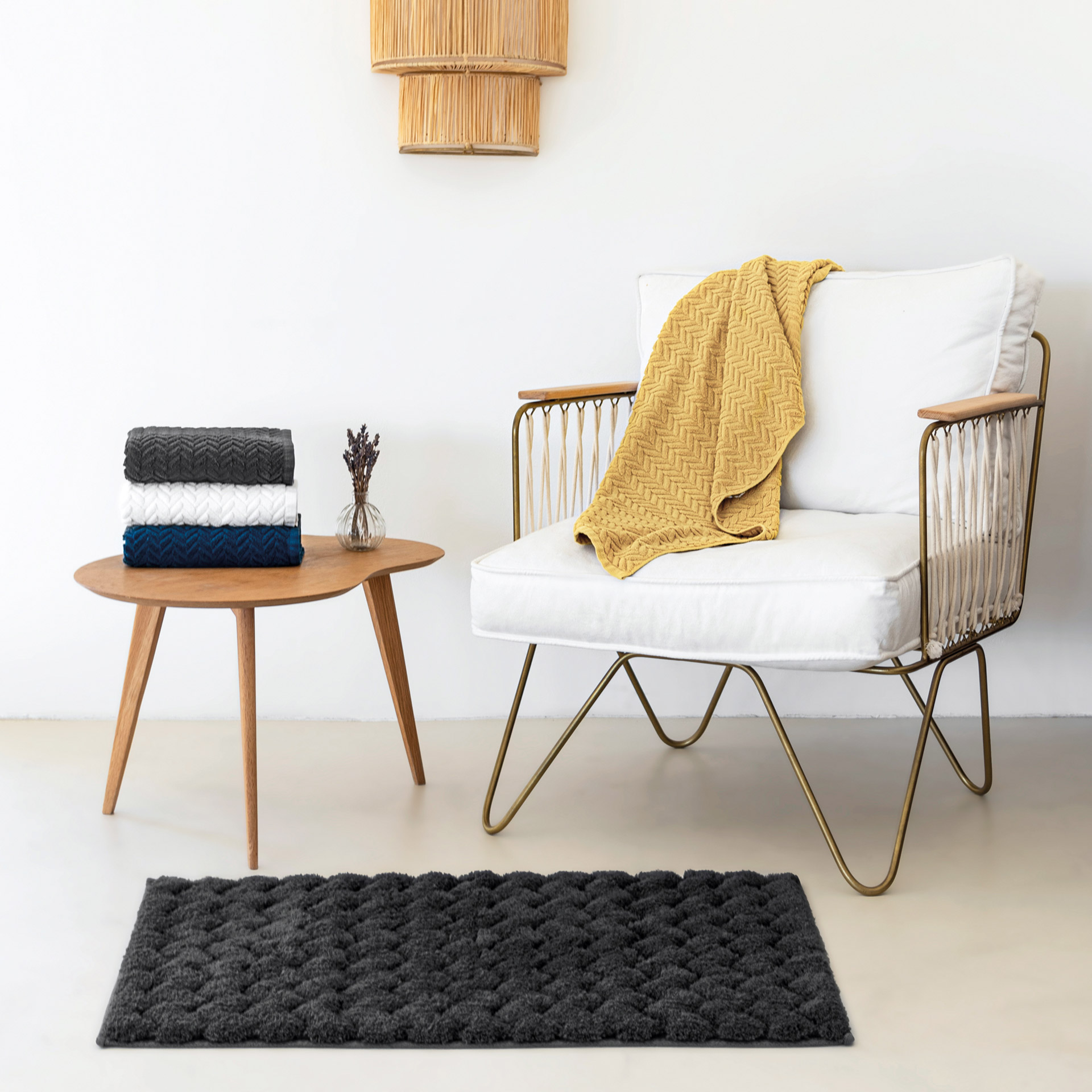 CHEVRON TAPETE DE BANHO