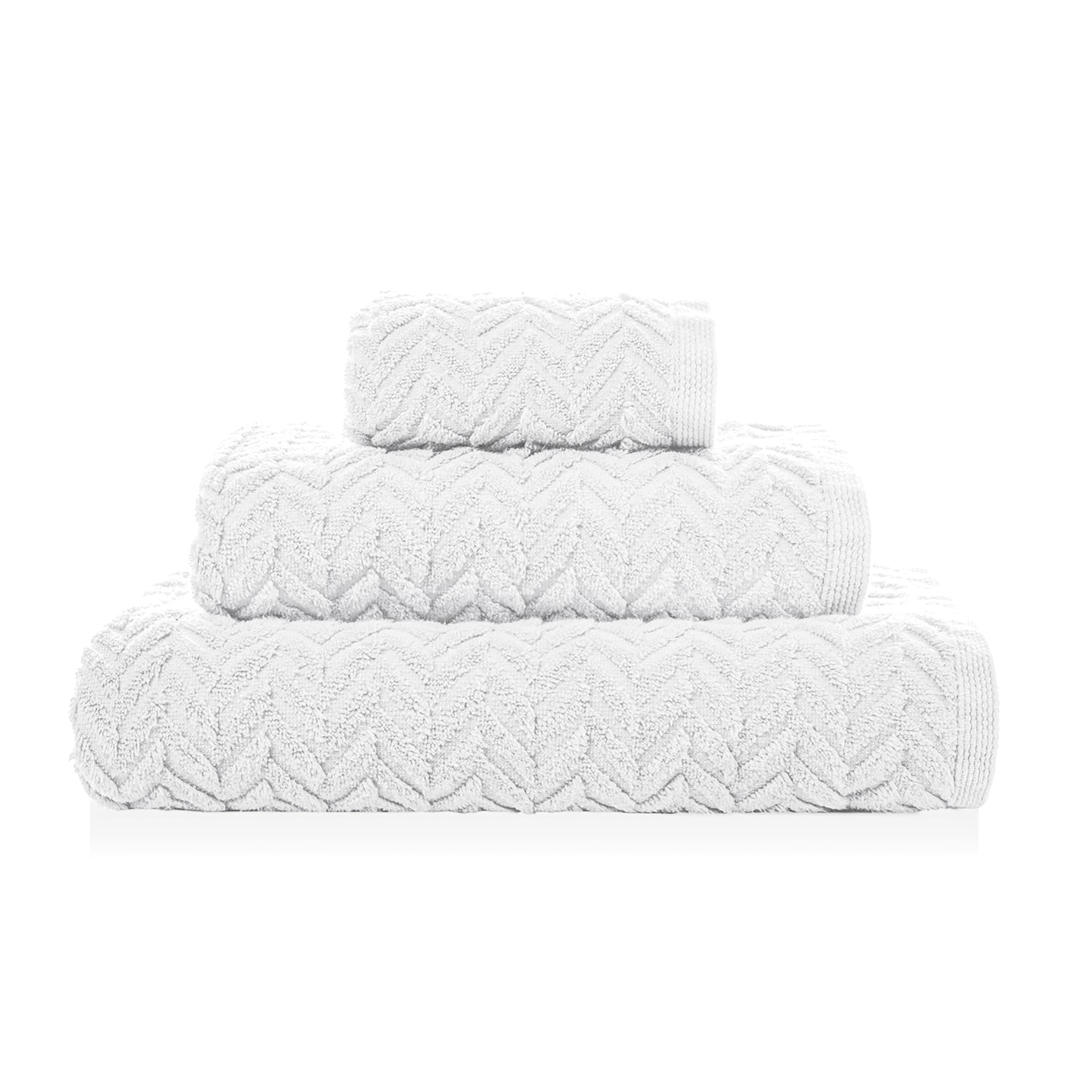 CHEVRON TOWELS