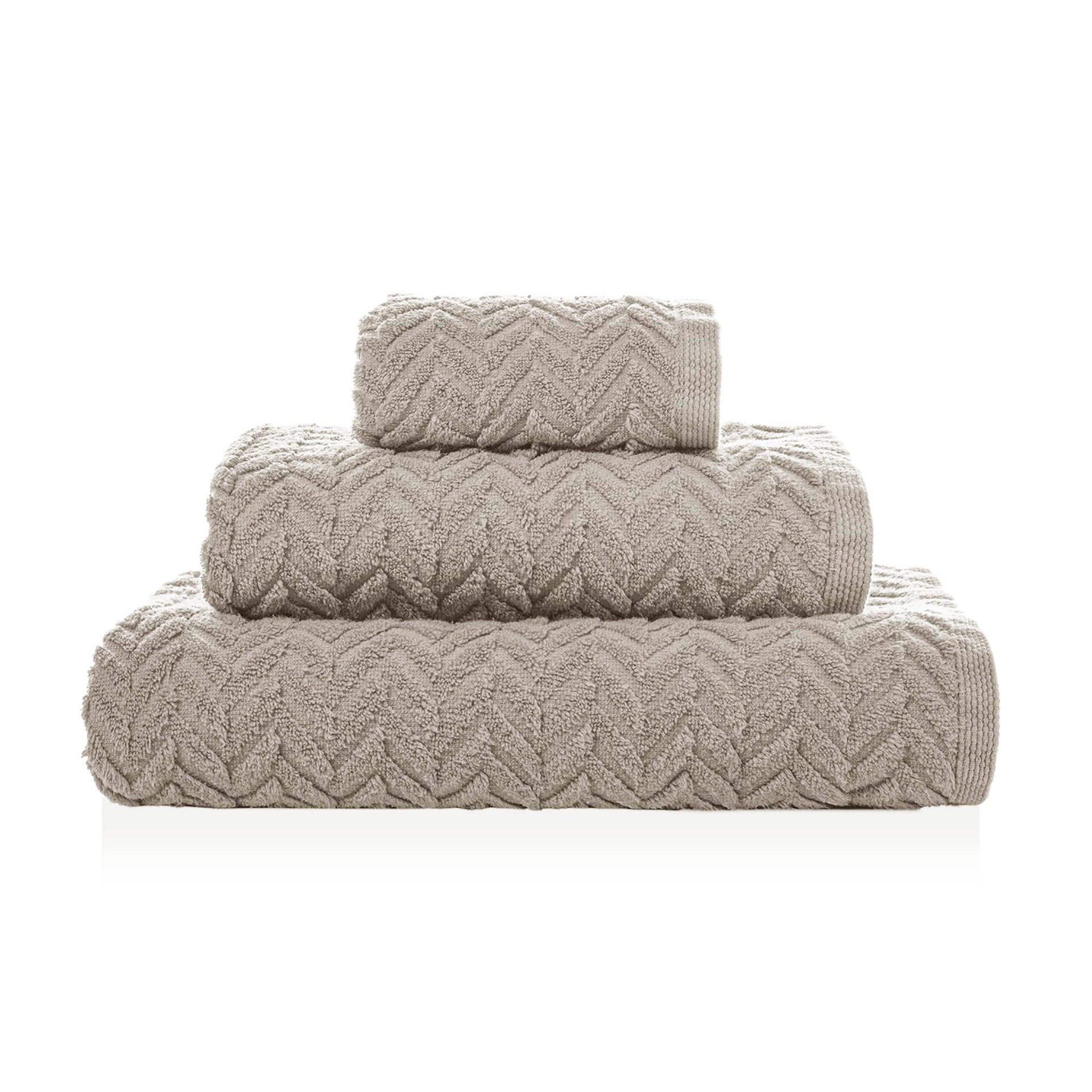 CHEVRON TOWELS