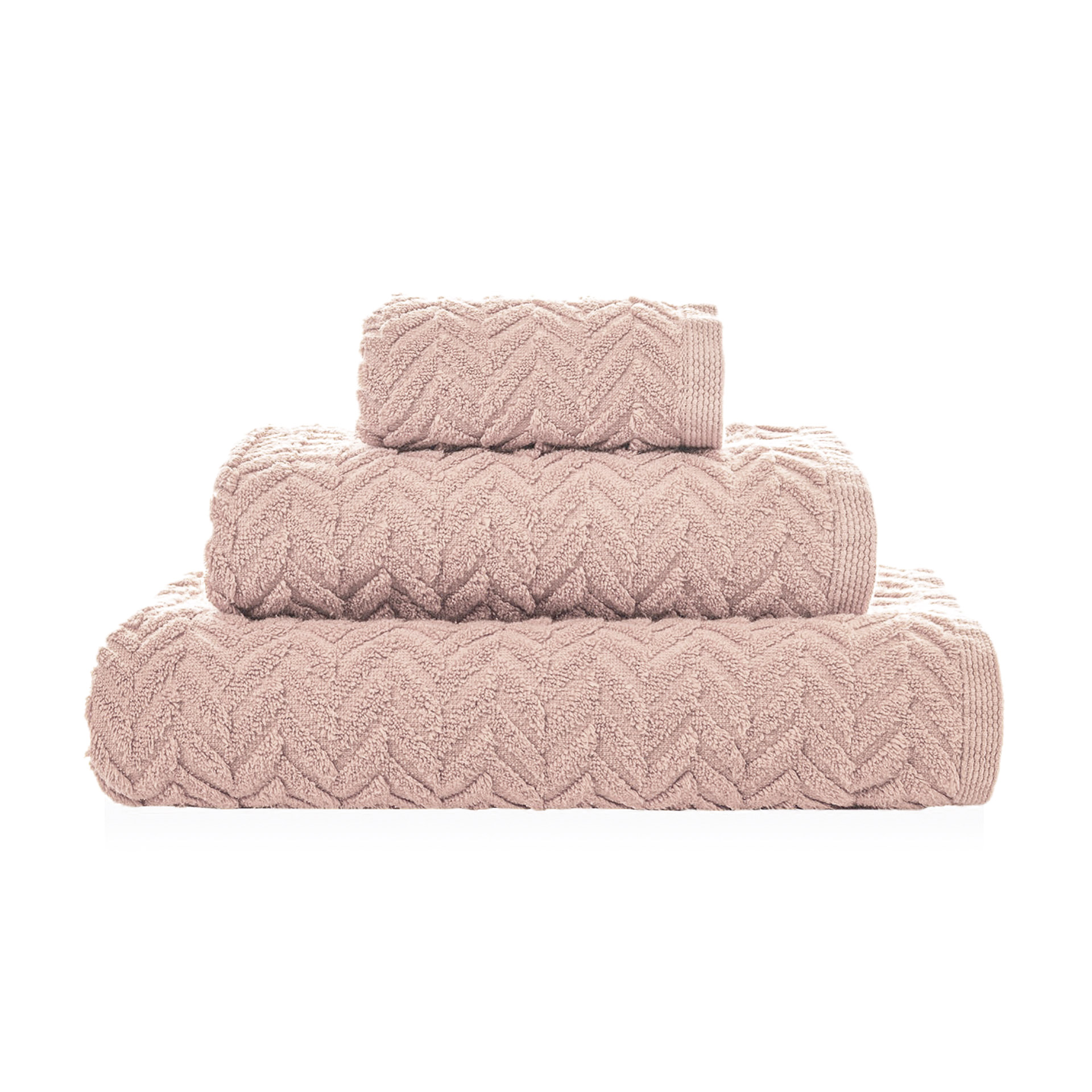 CHEVRON TOWELS
